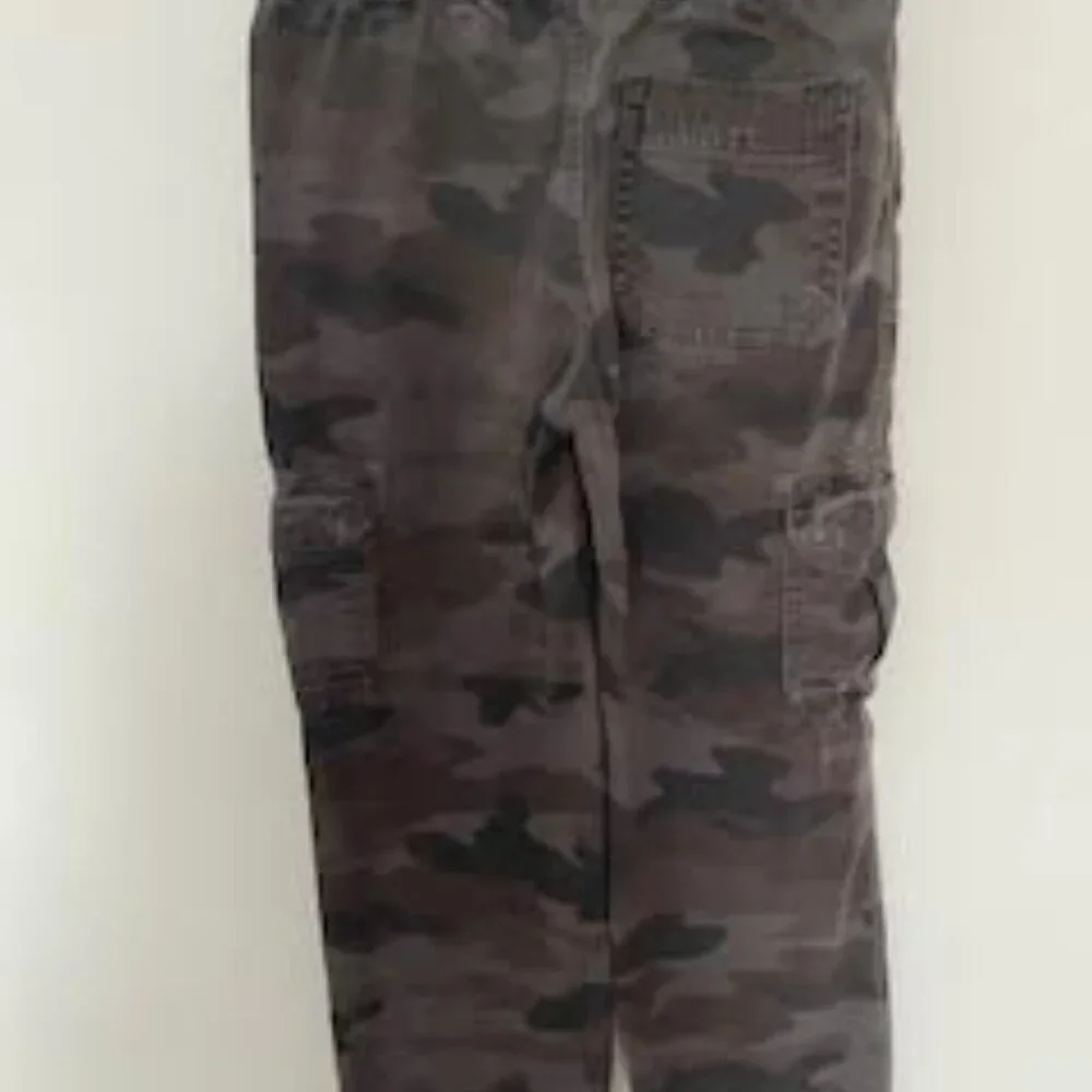 The Children's Place Boys' Pull-on Cargo Pants – Night Camo, Size 6